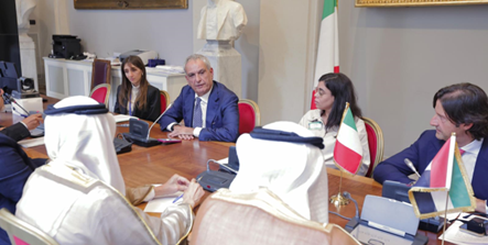 Carè (Pd – ripartizione Africa, Asia, Oceania e Antartide) : incontro con il Presidente del Consiglio Federale Nazionale degli Emirati Arabi Uniti Sagr Ghobash, collaborazione più forte tra Italia e i Paesi del Golfo