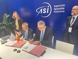 Firmato a Milano un protocollo italo-spagnolo di cooperazione in attività spaziali tra ASI e AEE