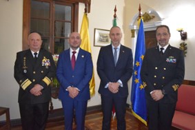 Il Ministro della Difesa dell’Ecuador all’Ambasciata d’Italia per colloqui fra le due Marine militari