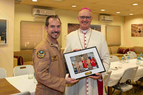 Kuwait, i militari dell’Italian National Contingent Command Air ricevono il Sacramento della Cresima dal Nunzio Apostolico