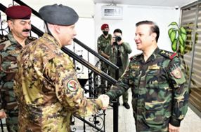 Difesa, il Comandante dell’Italian National Contingent Command Land incontra il Capo di Stato Maggiore del Ministero dei Peshmerga