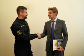 Ucraina, l’Ambasciatore Formosa incontra il Ministro delle Industrie Strategiche Smetanin