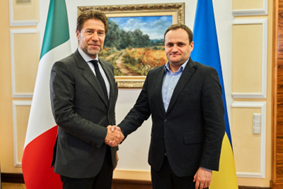 Kiev, incontro tra l’Ambasciatore Formosa e il Vicepremier Kuleba