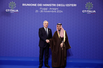 G7 Esteri a Fiuggi, il Ministro Tajani incontra l’omologo saudita Faisal bin Farhan