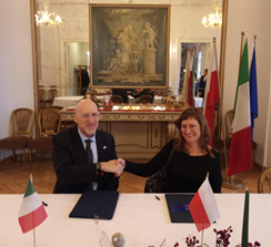 Ambasciata a Varsavia: firmato il Programma Esecutivo per la Cooperazione Scientifica e Tecnologica tra Italia e Polonia per il periodo 2025-2026