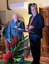 Ambasciata d’Italia in Costa Rica: ad Enzo Prearo la Stella al Merito del Lavoro