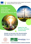 Ambasciata d’Italia in Georgia : Università di Bologna, corso di Laurea Magistrale Erasmus Mundus “Greening Energy Market and Finance” (a.a. 2025-2026)