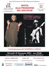 Dante Alighieri del Principato di Monaco, il 21 gennaio la proiezione del docu-film “Caterina Caselli – Una vita, cento vite”