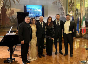 Francia – Italia: l’Ambasciata d’Italia a Parigi brinda al Nuovo Anno con un concerto di omaggio a Puccini