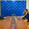 Incontro dell’Ambasciatore in Slovacchia De Felice con il Ministro degli Esteri Blanar