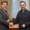 L’Ambasciatore a Kiev Formosa incontra il nuovo Ceo delle Ferrovie Ucraine Oleksandr Pertsovskyi