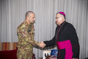 Iraq, il Comandante del IT NCC-Land incontra l’Arcivescovo di Erbil