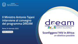 A Roma il convegno “Sconfiggere l’HIV in Africa: un obiettivo possibile”, Tajani: “Per il Governo italiano l’Africa rappresenta un’assoluta priorità politica”