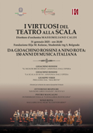 Serbia, a Belgrado il 31 gennaio i Virtuosi del Teatro alla Scala : concerto “Da Gioachino Rossini a Nino Rota: 150 anni di musica italiana”