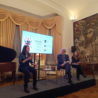 Tiziana Prezzo parla all’ambasciata d’Italia a Londra del suo libro “Il regno fragile” in conversazione con il Prof. Vittorio Emanuele Parsi