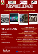 Turismo delle Radici, “L’emigrazione marchigiana in Argentina”: evento a Montecosaro il 18 gennaio