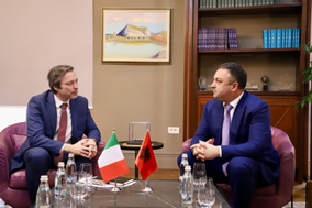 Albania, incontro dell’Ambasciatore d’Italia Alberti con il Ministro degli Interni Hoxha