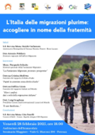 Basilicata,  immigrazione ed emigrazione al convegno di Potenza “L’Italia delle migrazioni plurime: accogliere in nome della fraternità”