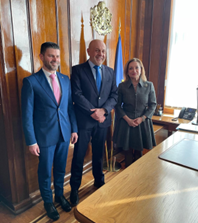 Bulgaria, l’Ambasciatrice Zarra incontra il Vice Primo Ministro e Ministro dell’Innovazione e della Crescita Donchev
