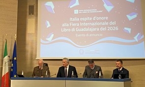 Alla Farnesina la presentazione dell’Italia come ospite d’onore alla Fiera internazionale del libro di Guadalajara, Tajani: “Creare una comunità di tutti coloro che hanno scelto l’italiano come lingua di crescita e apertura. Ci rivolgiamo ovviamente anche agli ottanta milioni di italiani e italo discendenti presenti nel mondo”
