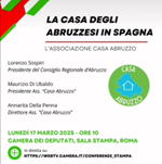 Associazione Casa Abruzzo, la conferenza stampa del deputato Simone Billi (Lega – ripartizione Europa)  