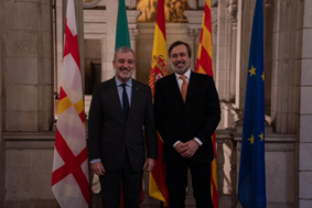 Barcellona, gli incontri del Console Generale Manzitti con il Presidente della Generalitat de Catalunya, il Sindaco di Barcellona e i consiglieri per l’UE e l’industria