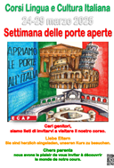 ECAP, Settimana delle Porte Aperte : 24- 29 marzo 2025