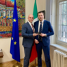Il Generale di Brigata Yuri Grossi incontra il Vice Capo Missione dell’Ambasciata d’Italia a Sofia, Edoardo di Paolo