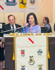 La Sen. La Marca (Pd- ripartizione America settentrionale e centrale)  ha partecipato al 25º anniversario della Federazione delle Associazioni Campane in USA a New York