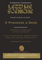 Veneto, Fondazione Cassamarca di Treviso: torna il teatro alla Chiesa di Santa Croce con tre letture sceniche (10 aprile, 8 e 12 maggio)