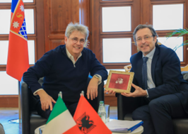Visita a Scutari dell’Ambasciatore d’Italia in Albania Marco Alberti