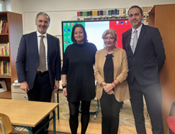 Visita dell’Ambasciatore d’Italia in Slovacchia De Felice alla Facoltà di Filosofia dell’Università Comenio di Bratislava