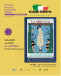 Albania,  L’Istituto Italiano di Cultura di Cultura: “La Chimera”  di Alice Rohrwacher chiude la rassegna Italian Screens – Il nuovo cinema italiano a Tirana