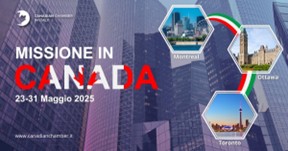 Canadian Chamber in Italy : missione esplorativa in Canada dal 23 al 31 maggio con l’Associazione delle Camere di Commercio del Mediterraneo