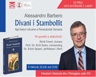 Domani all’Università di Tirana la presentazione del libro di Alessandro Barbero “Il divano di Istanbul. Una storia diversa dell’Impero ottomano”