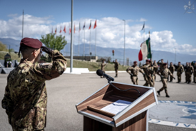 Kosovo Force : Festa di Corpo per il 183° Reggimento Nembo