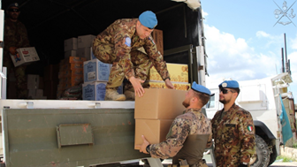 UNIFIL, donazione nel Libano del sud: consegnati aiuti alimentari alle comunità di Majdal Zun e di Al Mansouri