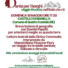 “Dante per i borghi. Viaggio favoloso nell’Italia che c’è”: prosegue il progetto itinerante in venti tappe ideato e con la direzione artistica da Massimiliano Finazzer Flory, in collaborazione con la Società Dante Alighieri