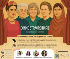 “Donne Straordinarie”: evento del Comites Irlanda. Ambasciatore Faganello: “Straordinario contributo delle donne alla crescita e allo sviluppo della società in Italia e in Irlanda”