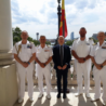 Il Console Generale d’Italia a Barcellona Gabriele Luca Fava alla Comandancia Naval de Barcelona
