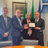 Il Presidente di Federitaly Carlo Verdone incontra Gian Domenico Auricchio per la consegna del Premio “Ambasciatori dell’Eccellenza Italiana nel Mondo”
