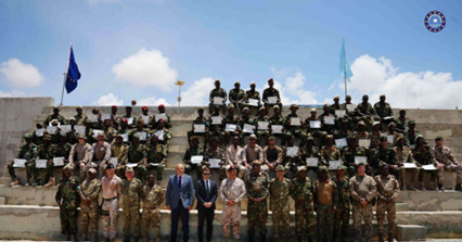 EUTM-Somalia, conclusi tre corsi a favore delle Forze Armate somale