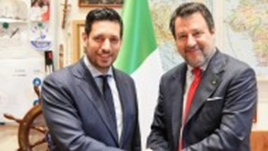 Italia-Grecia, incontro al MIT tra i ministri Salvini e Kyranakis