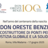 Centenario di Don Oreste Benzi, intervento del Ministro degli Esteri Tajani a Villa Madama per le celebrazioni dedicate al fondatore della Comunità Papa Giovanni XXIII