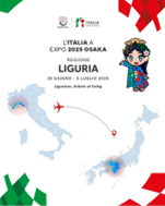 Expo Osaka, Regione Liguria dal 29 giugno al 5 luglio nel Padiglione Italia con “Ligurians, artist of living”. Presidente Bucci: “Settimana di protagonismo all’insegna del saper fare ligure”