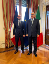 Il Ministro per gli Affari Europei Foti incontra il Ministro francese Haddad, cooperazione Italia-Francia per un’Europa più competitiva
