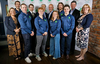 L’Ambasciatore d’Italia a Dublino Nicola Faganello all’evento sulla partecipazione dell’Irlanda alle Olimpiadi Invernali di Milano-Cortina 2026