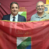 Regione Abruzzo, consegnata dal consigliere Monaco (Avs) la bandiera dell’Abruzzo ai corregionali in Belgio