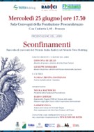 “Sconfinamenti”: presentazione a Pescara della raccolta di racconti del Premio Italia Radici nel Mondo-Toto Holding