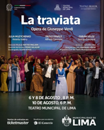 Ambasciata d’Italia in Perù: “La Traviata” di Verdi al Teatro Municipale di Lima